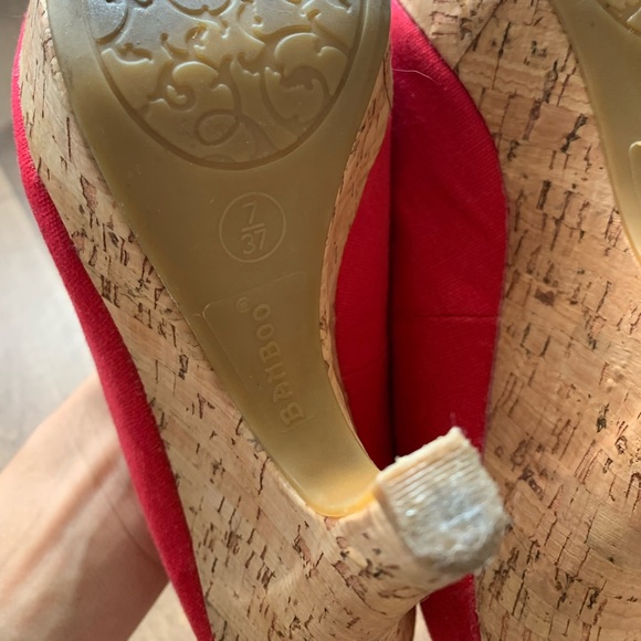 Original red highheel sandals - Picture 2 of 5